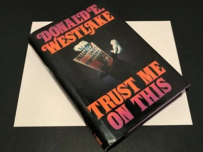 Trust Me On This - Donald E. Westlake - 1st Edition, Signed - 1988 Hardcover Foto 1 de 4