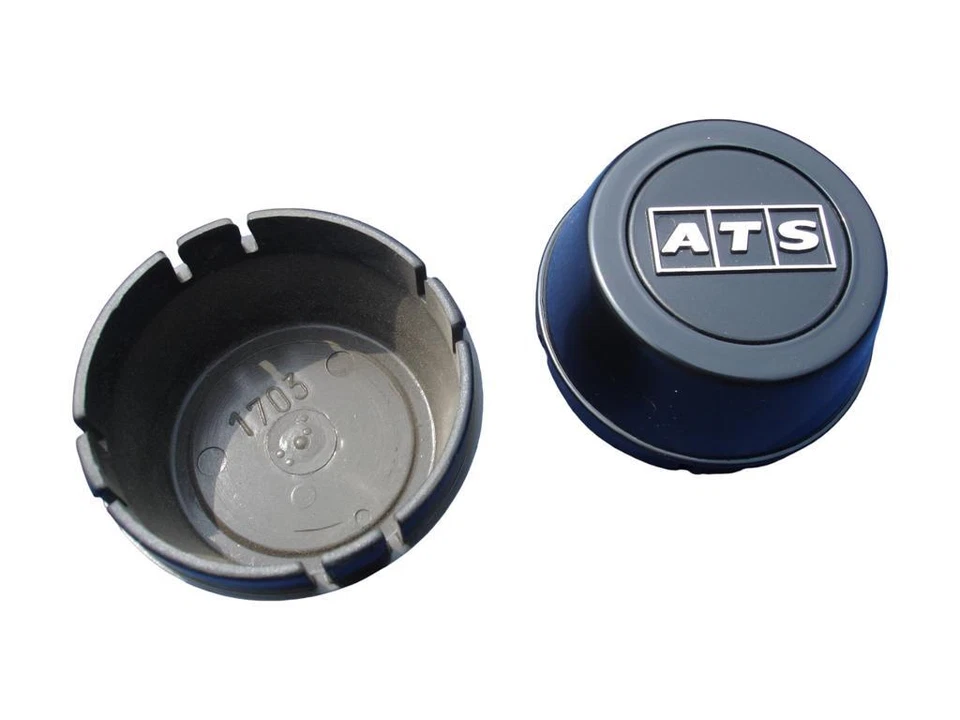 ✅ 4x ATS Nabenkappen Nabendeckel Felgendeckel 1070H/1703 70mm schwarz Original - Bild 1 von 1