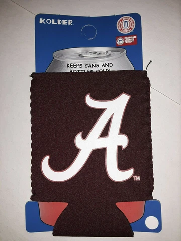 Alabama Crimson Tide NCAA  Kolder Can Koozie Comes In Set Of 4 Cover