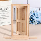 1 12 Dollhouse Miniature Diy Wood External Single Door Unpainted Accessoriey Kx