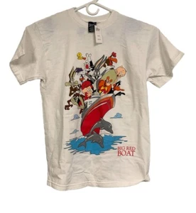 Vintage Sherrys Best Looney Tunes Big Red Boat 1998 Shirt Size Medium - Picture 1 of 8