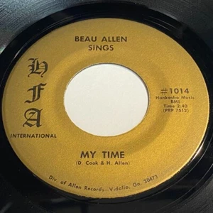 Beau Allen - My Time / Waiting For Me 45 - Garage Rock - Imagen 1 de 2