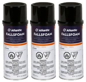 3- Pack Black Expanding Pond Waterfall Foam Sealant (3) 12 oz cans - 36 oz - Picture 1 of 3