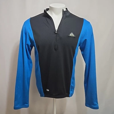 Vintage Nike Dri-Fit ACG Cycling Jersey Mens Size Large 1/2 Zip 2 Pocket Blue - Image 1 of 4