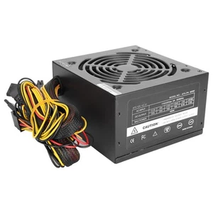 Computer Power Supply Desktop Mute Fan Accessories ATX 24-PIN 400W Adjustable CB - Afbeelding 1 van 21
