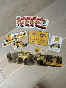 F1 Camel Team Lotus Honda Stickers, Photos, 1990 Mexican GP Team Information - Picture 1 of 14