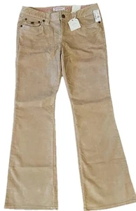 NWT Aeropostale Tan Corduroy Pants Women's Size 7/8 - Picture 1 of 14