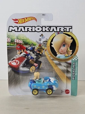 Hot Wheels Mario Kart Rosalina Cumpleaños Niña Diecast Coche Nintendo Coleccionable Foto 1 de 4