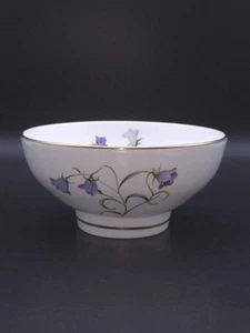 Spode Campanula Footed Round Bowl Signed by D. Emery-First Quality - Picture 1 of 6