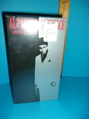 Scarface VHS Double Box Set Sealed Tony Montana Al Pacino Classic Gangster Film - Image 1 of 4
