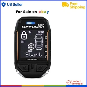 2 Way Remote Keyless Entry Rechargeable Car Control Up to 3 Miles Range - Picture 1 of 2