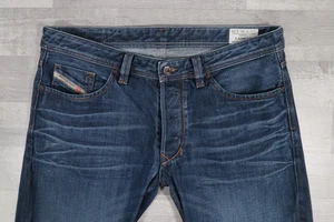 Mens Diesel LARKEE Regular Straight Blue Jeans W36 L28 Wash 0073N - Picture 1 of 15