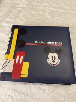 Álbum de memórias mágicas de fotos do Mickey Mouse, comporta 200 fotos - Imagem 1 de 4