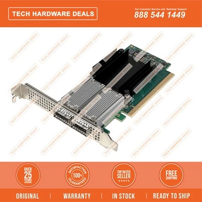 878579-001    HPE IB EDR/EN 100Gb 2p 841QSFP28 Adptr - Image 1 of 4