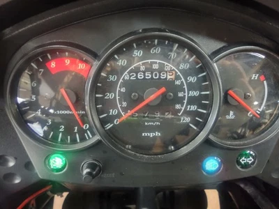 Kawasaki KLR 650 2014 velocímetro velocímetro medidores tablero 27 k Foto 1 de 4