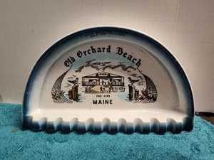 Souvenir From Old Orchard Beach, Maine - "Half Ashtray for My Half Ash Friends" - Picture 1 of 6