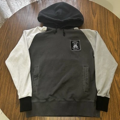 Sudadera con Capucha Teddy Fresh Color Block - Gris - Para Hombre Talla S, Pullover Multicolor Foto 1 de 4