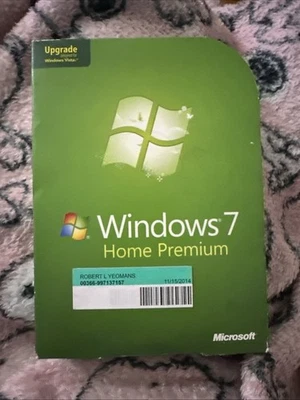 Disco DVD Microsoft Windows 7 Home Premium de 32 y 64 bits  Foto 1 de 2