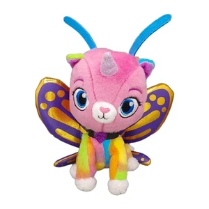 Funrise Rainbow Butterfly Unicorn Kitty FELICITY Plush 6" Stuffed Animal Toy - Picture 1 of 8