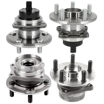 4X Wheel Hub Bearings Assembly Front Rear For Toyota Prius 1.5L L4 2004-2009 Foto 1 de 4
