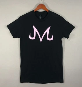 Dragon Ball Z Majin Vegeta T-Shirt Adult's Small Black Logo Short Sleeve Tee DBZ - Picture 1 of 9