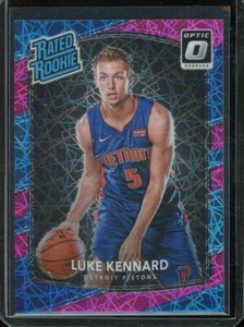 2017/18 Panini Donruss Optic Pink Velocity Prizm Luke Kennard Rc #189 (59/79)