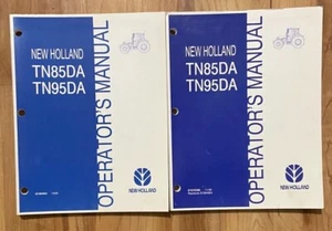 Original New Holland TN85DA TN95DA Operator's Manual 2005 2006 - Picture 1 of 9