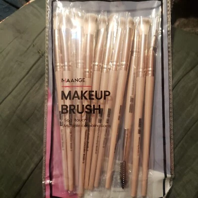 12 pc-Makeup Brush Set Premium multiple combination Soft Touch Maange lot bulk - Image 1 of 2