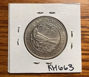 Hungary 1988 25th Anniversary of World Wildlife Foundation 50 Forint Coin (UNC) - Picture 1 of 2