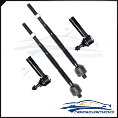 Juego de 4 eslabones de extremo de varilla de amarre interiores + exteriores aptos para 10 11 12 13 GMC Terrain 2,4 L Foto 1 de 4