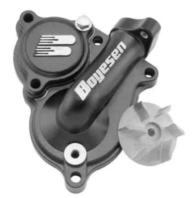 Impulsor de cubierta de bomba de agua Boyesen negro superenfriador para Suzuki RMZ250 2004-2006 Foto 1 de 4