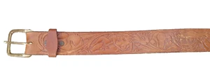 ORGY Scene Genuine Leather Belt & Matching Buckle ADULTS ONLY- Sizes 29-34 - Picture 1 of 10
