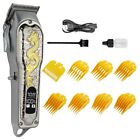 All Metal Dragon Pattern Retro Electric Hair Clipper Rechargeable Hair4410