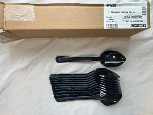 Carlisle 11" Servierlöffel - 12er Pack - schwarz - Neu - Bild 1 von 1