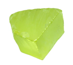 Preciosa piedra preciosa natural áspera circón amarillo limón certificada 383 quilates regalo para mujer - Imagen 1 de 5