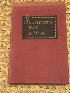 Shannon's Way by A. J. Cronin (1948, Hardcover) Stated First Edition - Picture 1 of 11