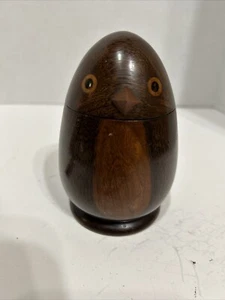 Antique Art Deco Wood Penguin Bird Hand Made ! - Picture 1 of 11