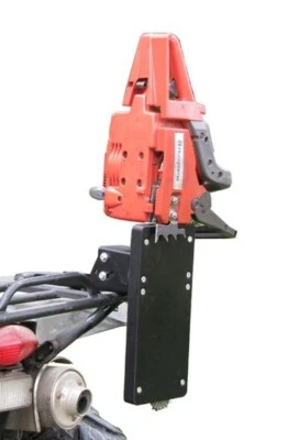 ATV  Quad universal  Motorsägenhalterung  Kettensägenhalterung  für Gepäckträger - Bild 1 von 4