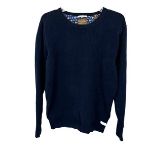 Scotch and Soda Mens Black Long Sleeve Sweater Size Medium Must Only Dance - Picture 1 of 14