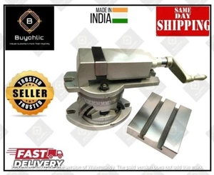 Backenbreite 2 Zoll 50 mm Modularer Maschinenschraubstock Sperma Schlitz Tisch - Bild 1 von 5