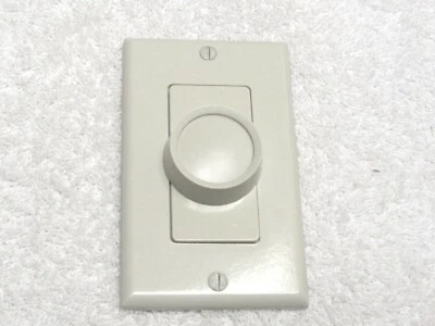 Perilla de eje en D de almendra y placa de pared decorativa para control de volumen de impedancia vástago en D   Foto 1 de 4