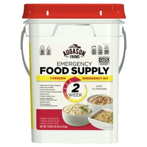 Emergency Food Supply Kit 1 Person 2 Week Storage Meal Servings Survival Bucket - Picture 1 of 11