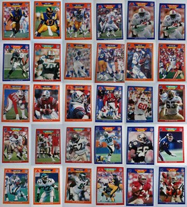 1989 Pro Set Football Cards Complete Your Set U You Pick From List 201-400