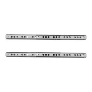 2 Pcs Stahlkugel Rutschbahn Schrankführung Aus Edelstahl Schienenführung Metall - Bild 1 von 12