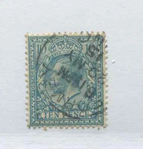 GB KGV 1913 10d CDS used - Picture 1 of 1