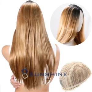 Pelucas Peluca De Cabello Estilo Natural Largo Para Mujer Larga Recta 26'' - Bild 1 von 15