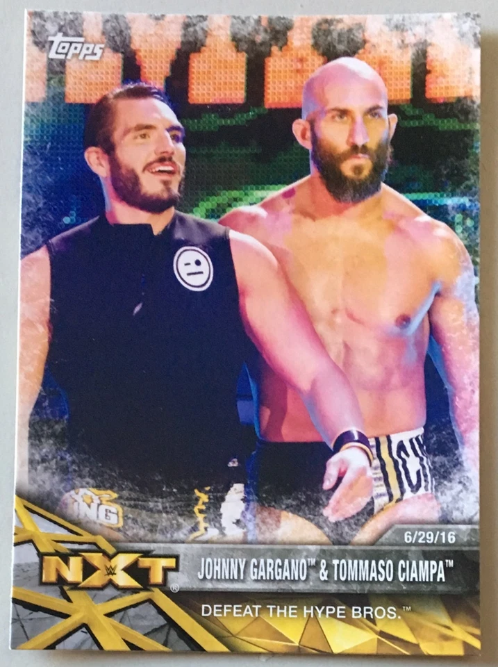 CIAMPA / GARGANO, WWE "NXT", 2017 TOPPS CARD, EXCELLENT CONDITION !!! # 46 - Image 1 of 1