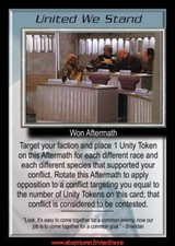 Babylon 5 CCG-united we stand/wheel of fire