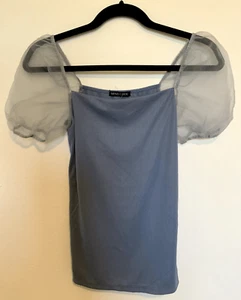 Blue Mind Code Top Size Small - Picture 1 of 2