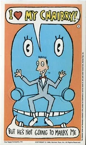 1988 Topps Pee Wee's Playhouse Trading Card - # 3 of 4 Activity Card Nose/Finger - Bild 1 von 1